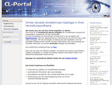 Tablet Screenshot of cl-portal.com